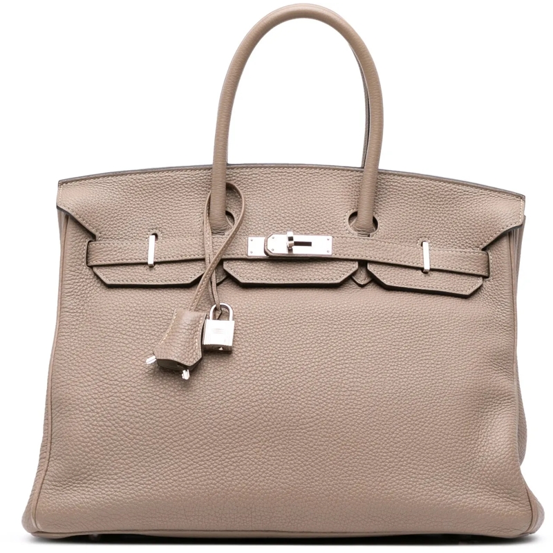 Hermès Fourre-tout Togo Birkin Retourne 35 braun
