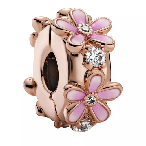 Pandora Rosafarbenes Gänseblümchen Zwischenelement 14k Rose gold-plated Hänge