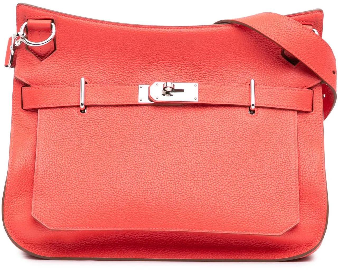 Hermès Hobo bags 2014 Taurillon Clemence Jypsiere 34 in rood