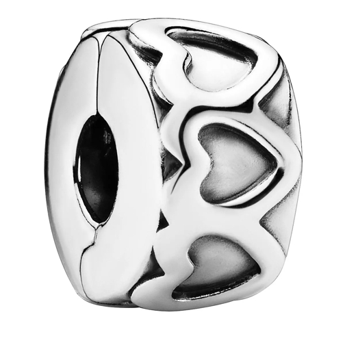 Pandora Gereihte Herzen Clip Sterling silver Pendant