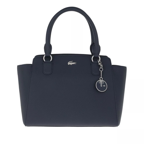 Lacoste Women Top Handle Bag Marine Rymlig shoppingväska