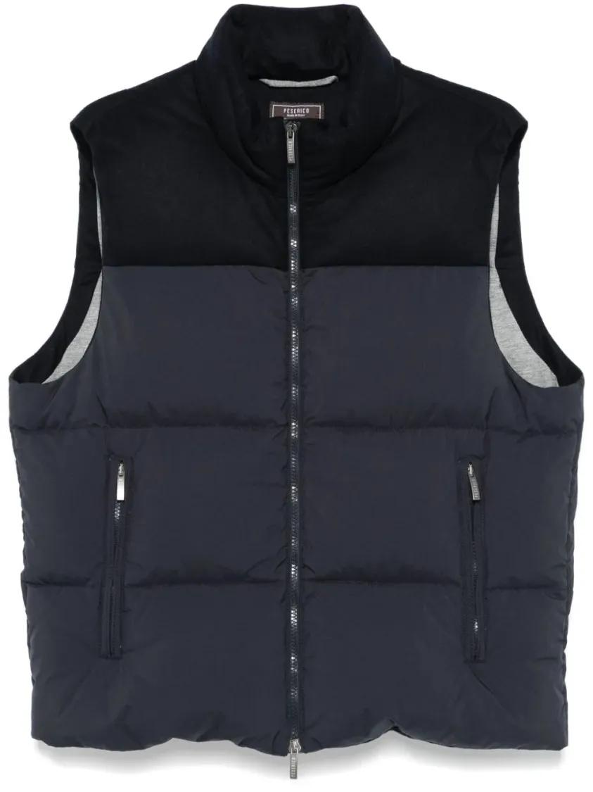 Thumbnail - Peserico - Sleeveless Down Gilet - Größe 54 - blau