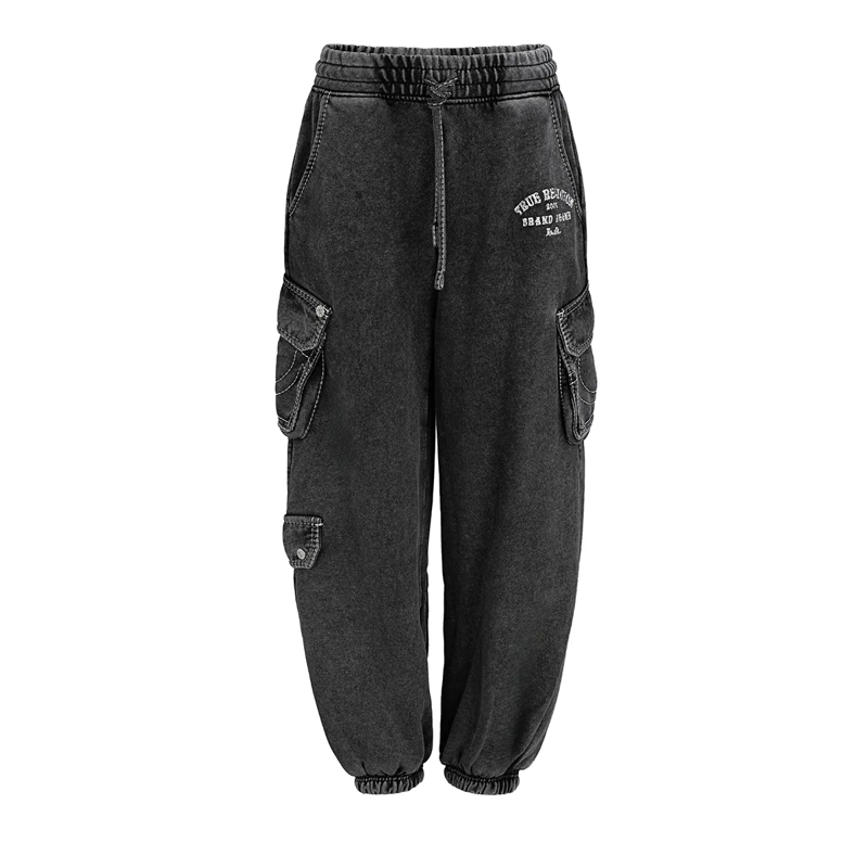 True Religion Jogginghose Sweatpant schwarz