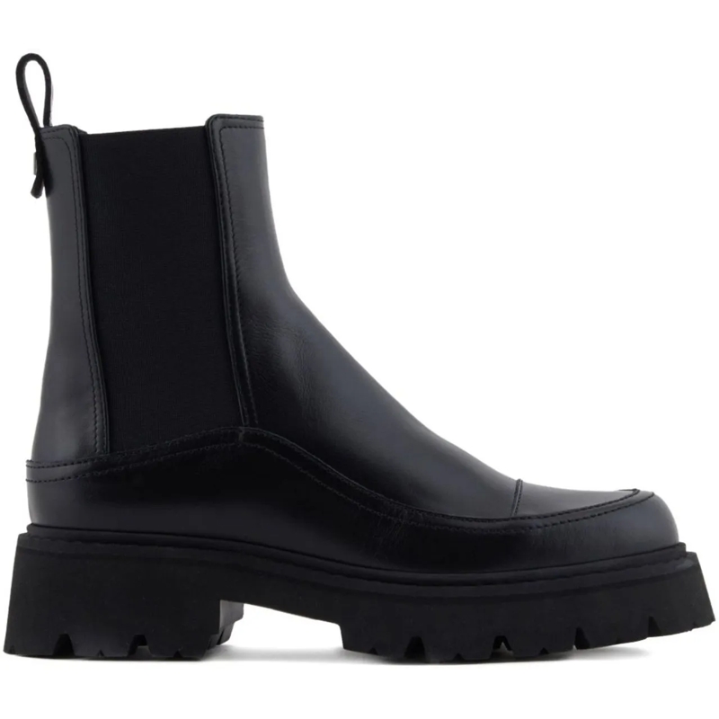 Emporio Armani Bottes Boots Black schwarz