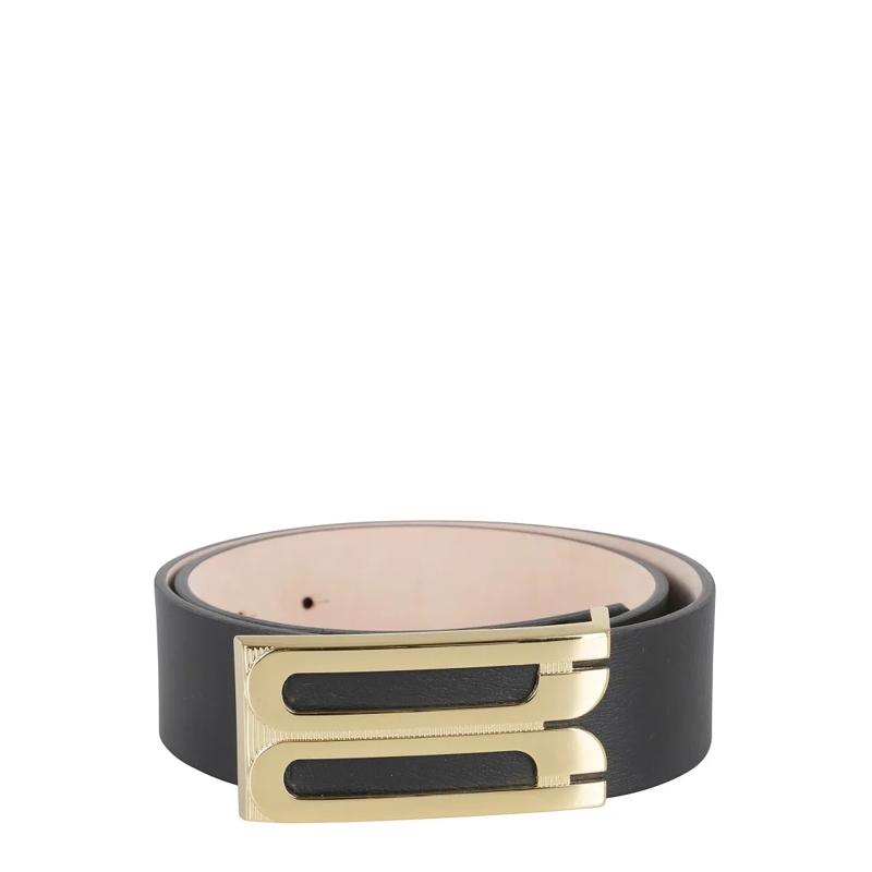 Victoria Beckham Gürtel Jumbo Frame Belt Black