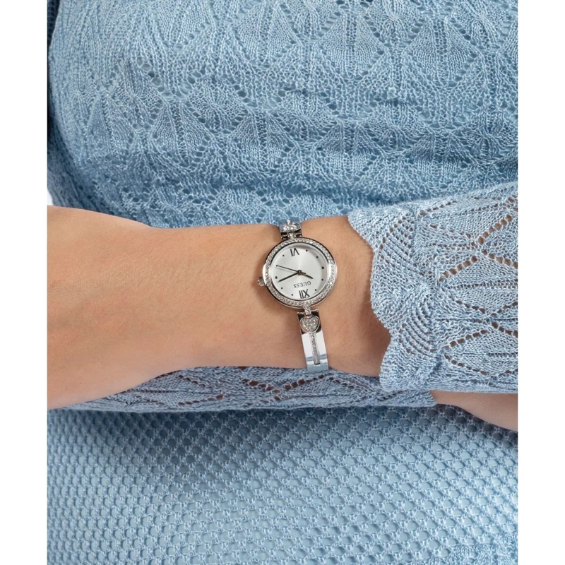 Guess Automatikuhr Quarz-Analoguhr Lovey rosa(Image 5)