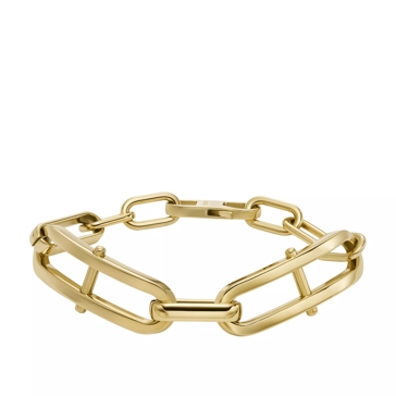 Stainless steel 18k sales gold bracelet