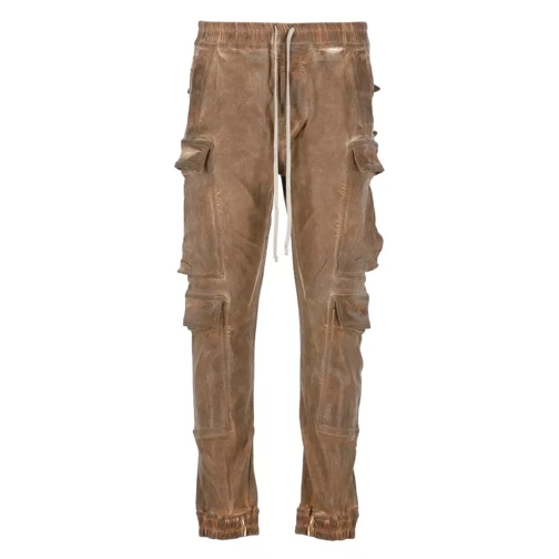 Rick Owens Mastodon Megacargo Jeans Brown 