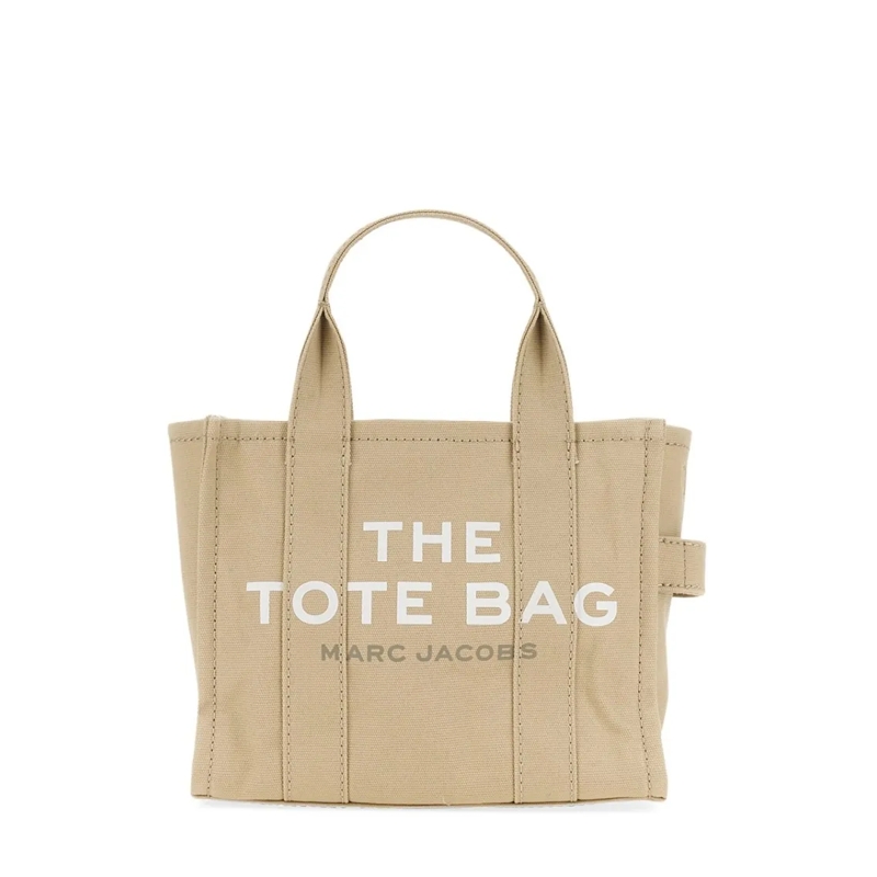 Marc Jacobs Fourre-tout Structured Cotton Tote Bag With Versatile Detachab Neutrals