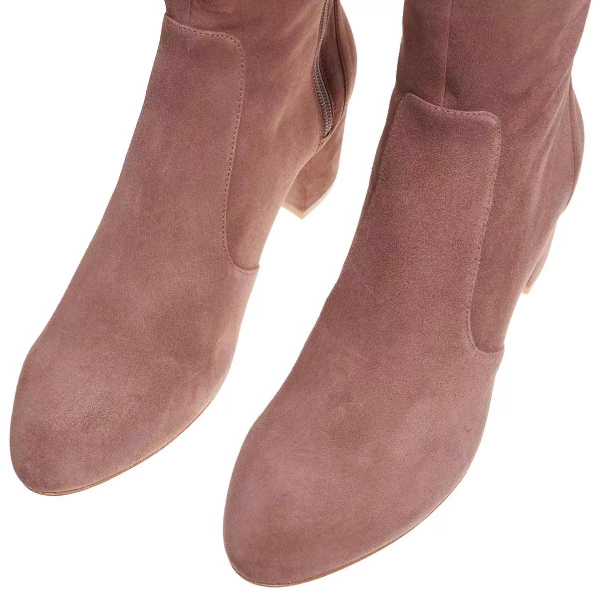 Stuart weitzman pink on sale boots