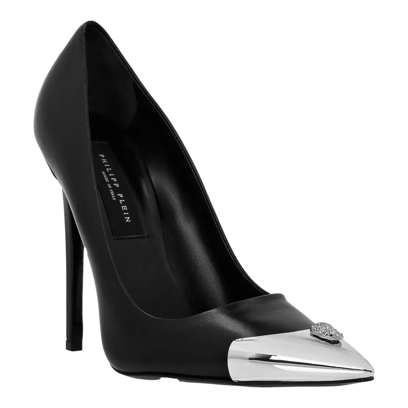 Philipp Plein Pumps Pumps Skull Mit Schmucksteinen schwarz