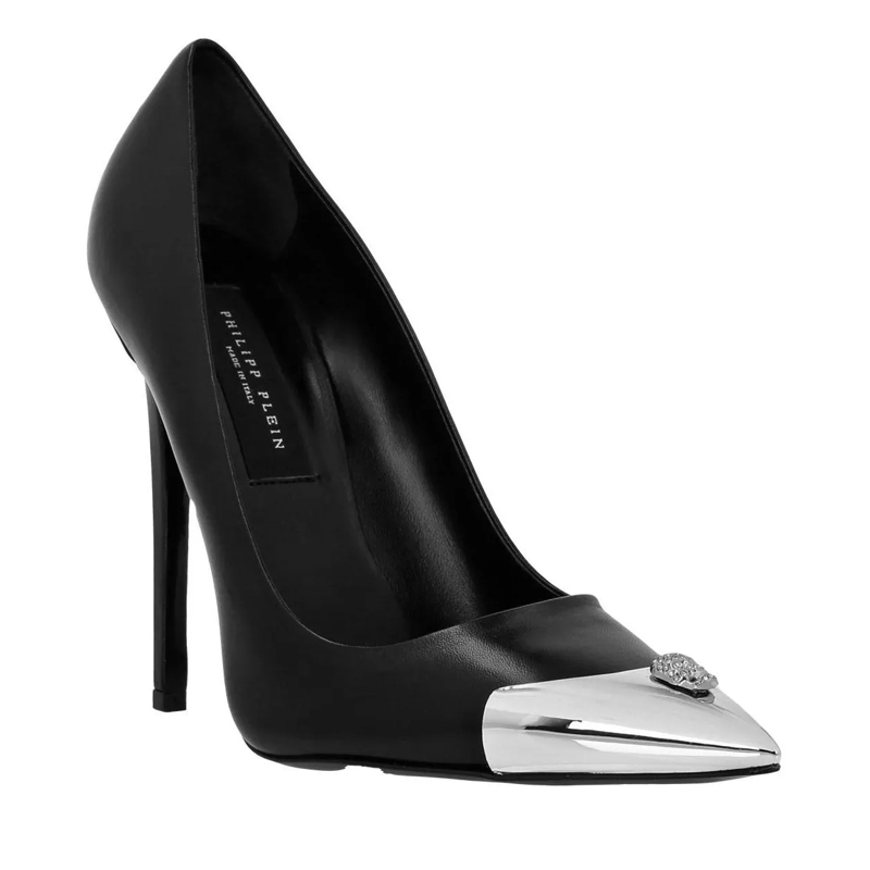 Philipp Plein Pumps Pumps Skull Mit Schmucksteinen schwarz