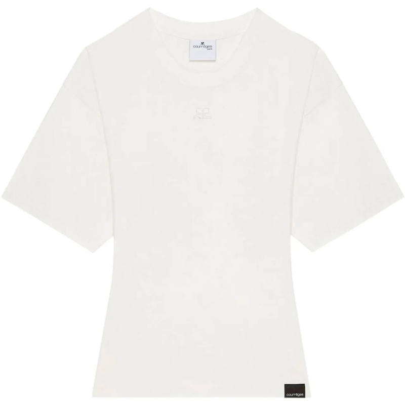 Courrèges T-Shirt Top Heritage White weiß