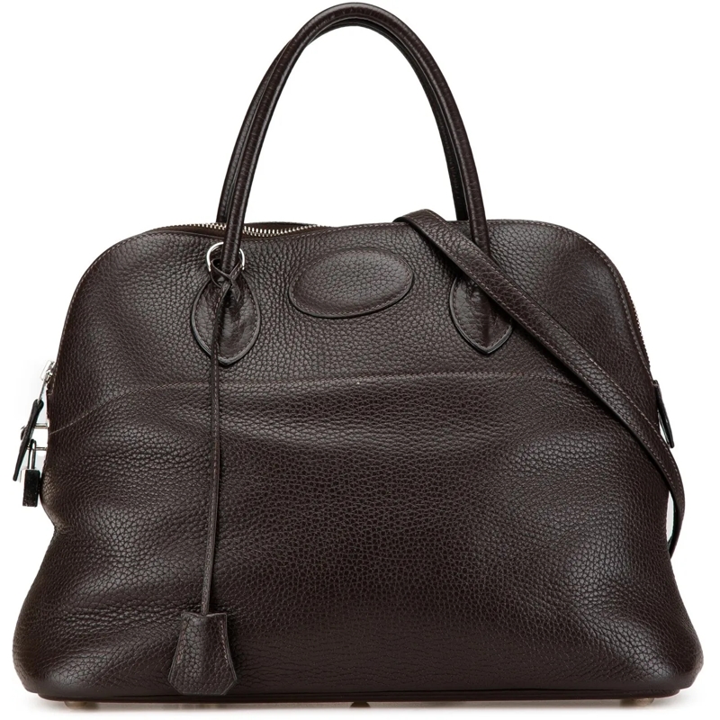 Hermès Fourre-tout Clemence Bolide 35 braun