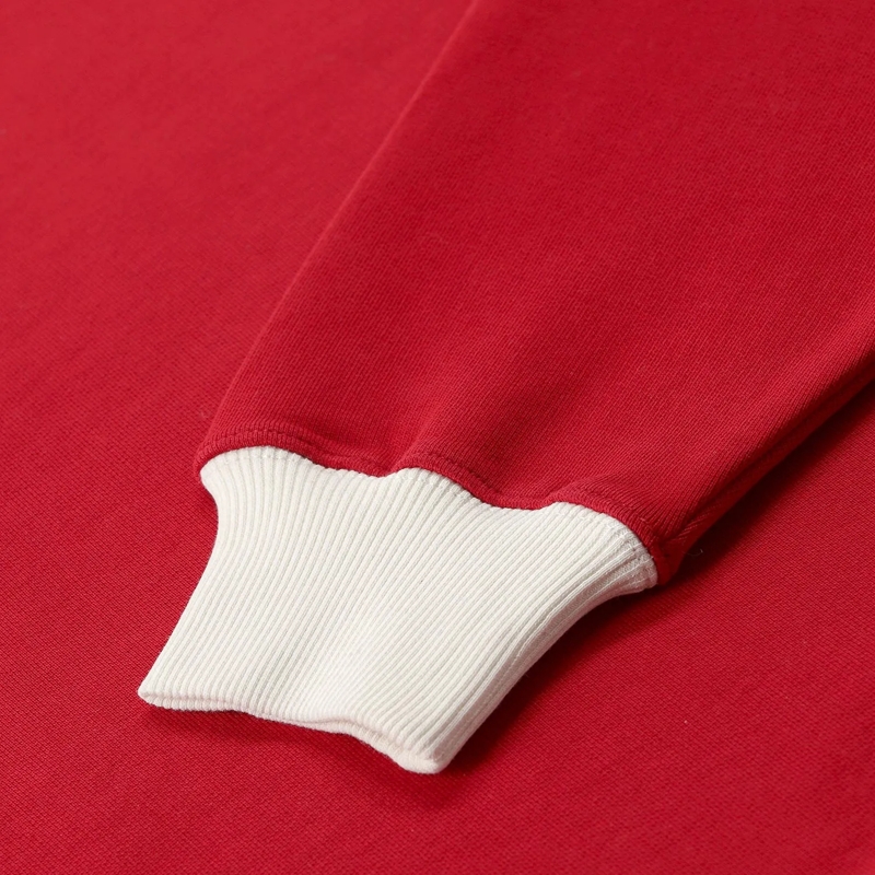 AMI Paris  Sweatshirt aus Baumwolle rot(Image 5)