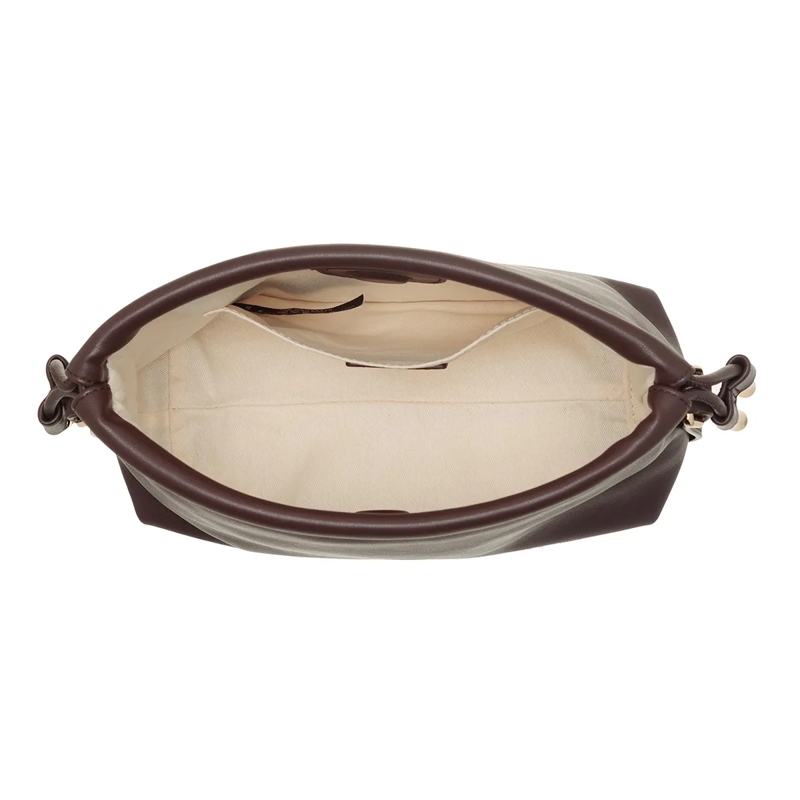 A.P.C. Crossbody Bag Sac Ninon Mini Cae Dark Brown(Image 7)