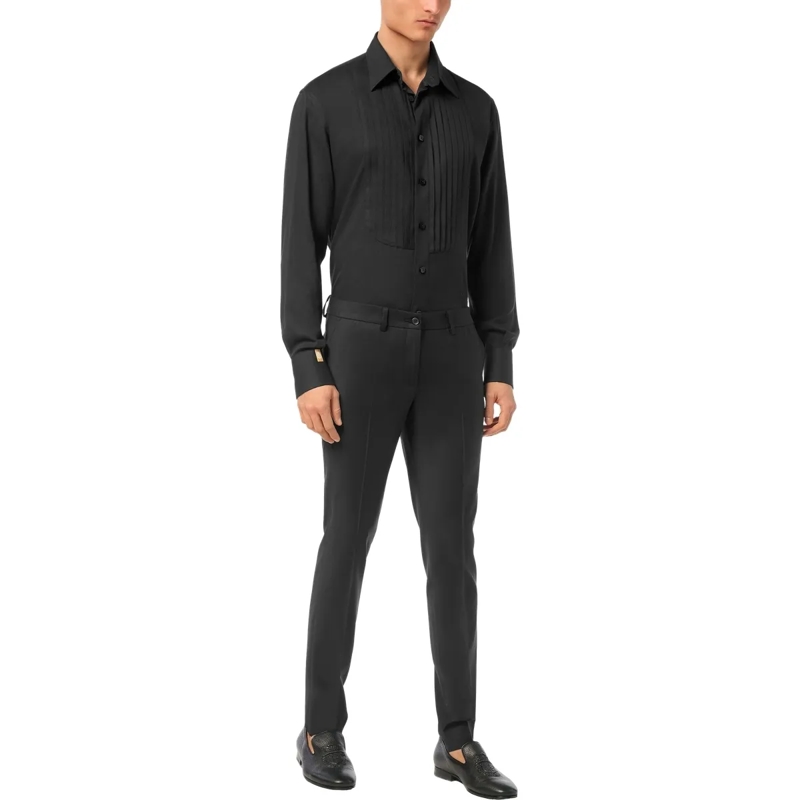 BILLIONAIRE Hemd Hemd Goldschnitt Ls schwarz(Image 3)