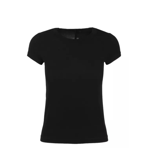 Rick Owens Cropped Level T-Shirt Black 