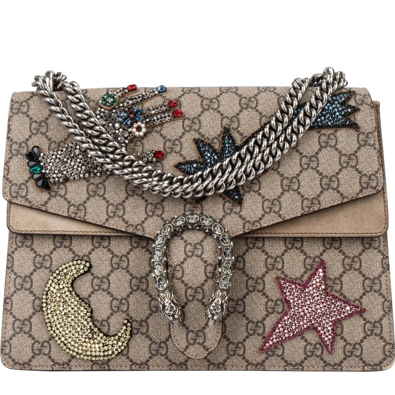 Gucci Schultertasche Gucci Limited GG Supreme Monogram Shooting Star Di mehrfarbig