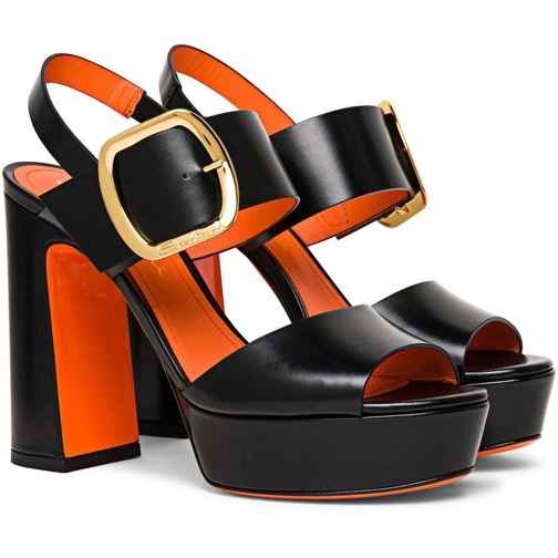 Santoni Sandale Women?s leather highheel sandal weiß (Image 2)