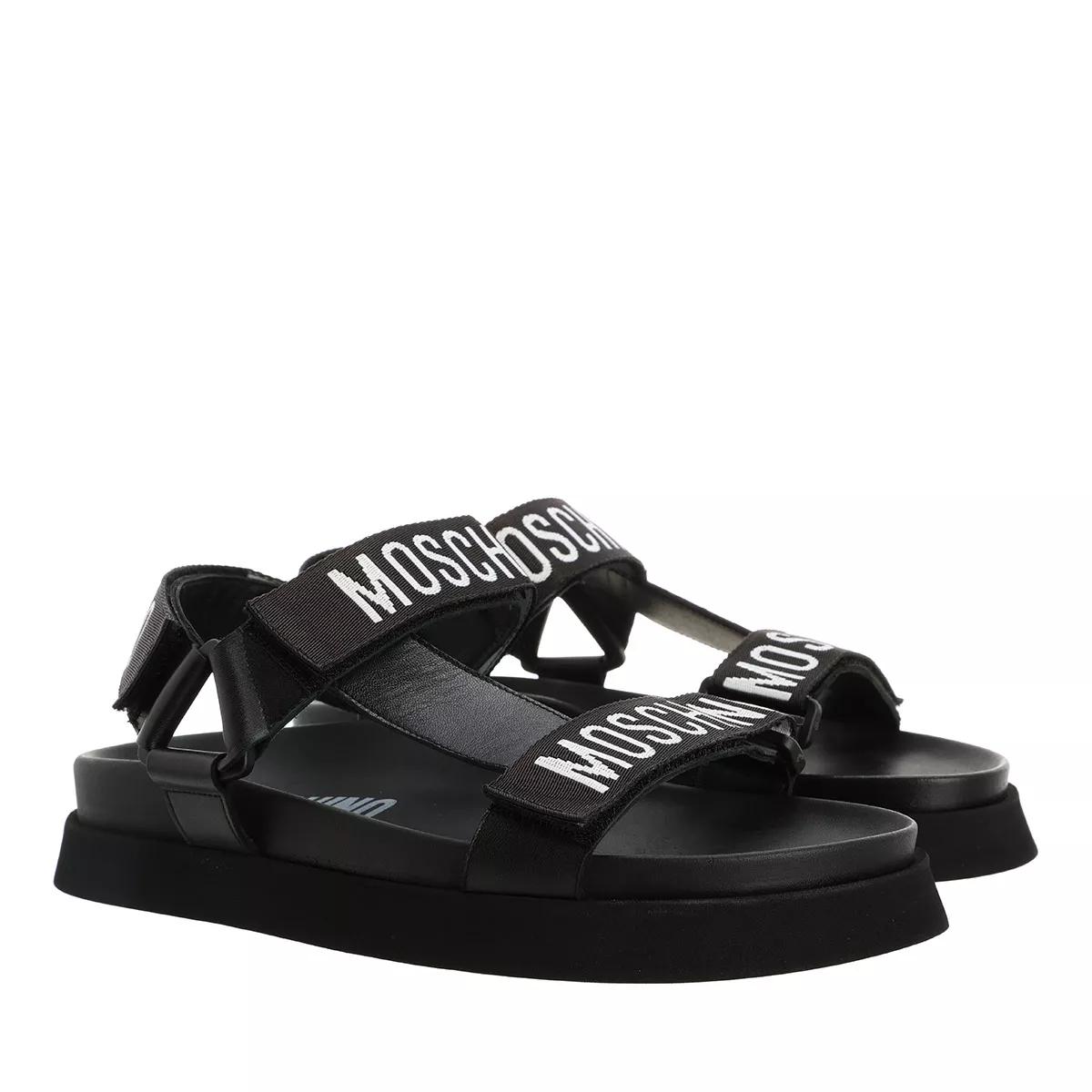 Moschino Sandalen & Sandaletten - Moschino Sandals - Gr. 37 (EU) - in Schwarz - für Damen