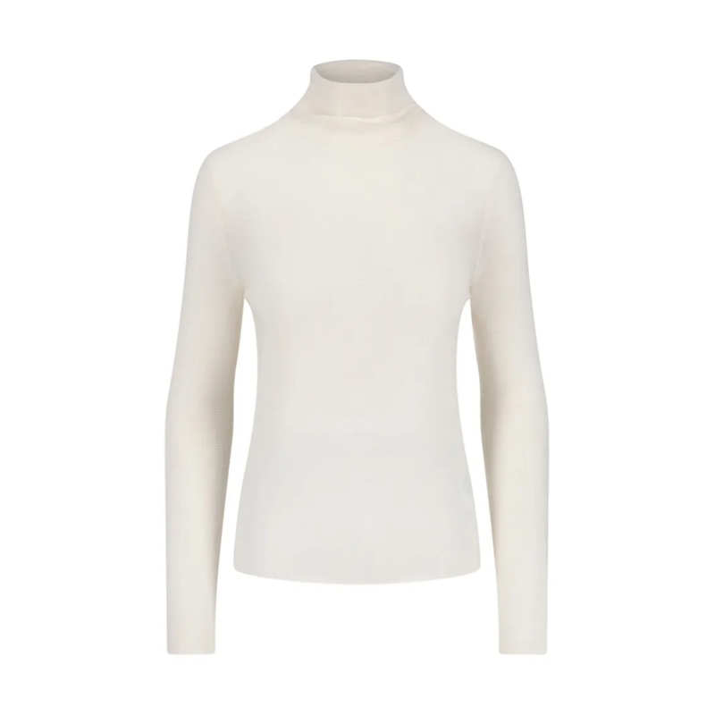 Lisa Yang Rollkragenpullover "The Lory" Sweater White White