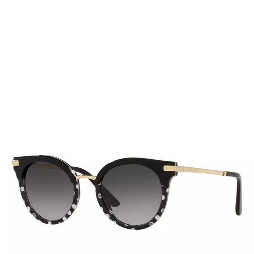 Dolce&Gabbana Woman Sunglasses 0DG4394 Black/Pois Solglasögon