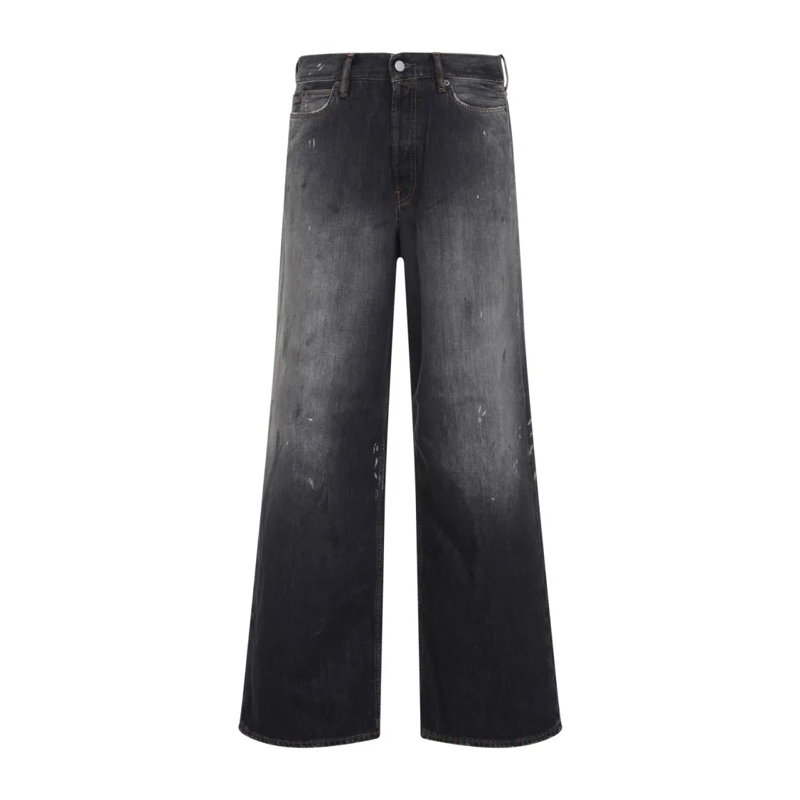 Acne Studios Jeans Classic Cotton Jeans Black