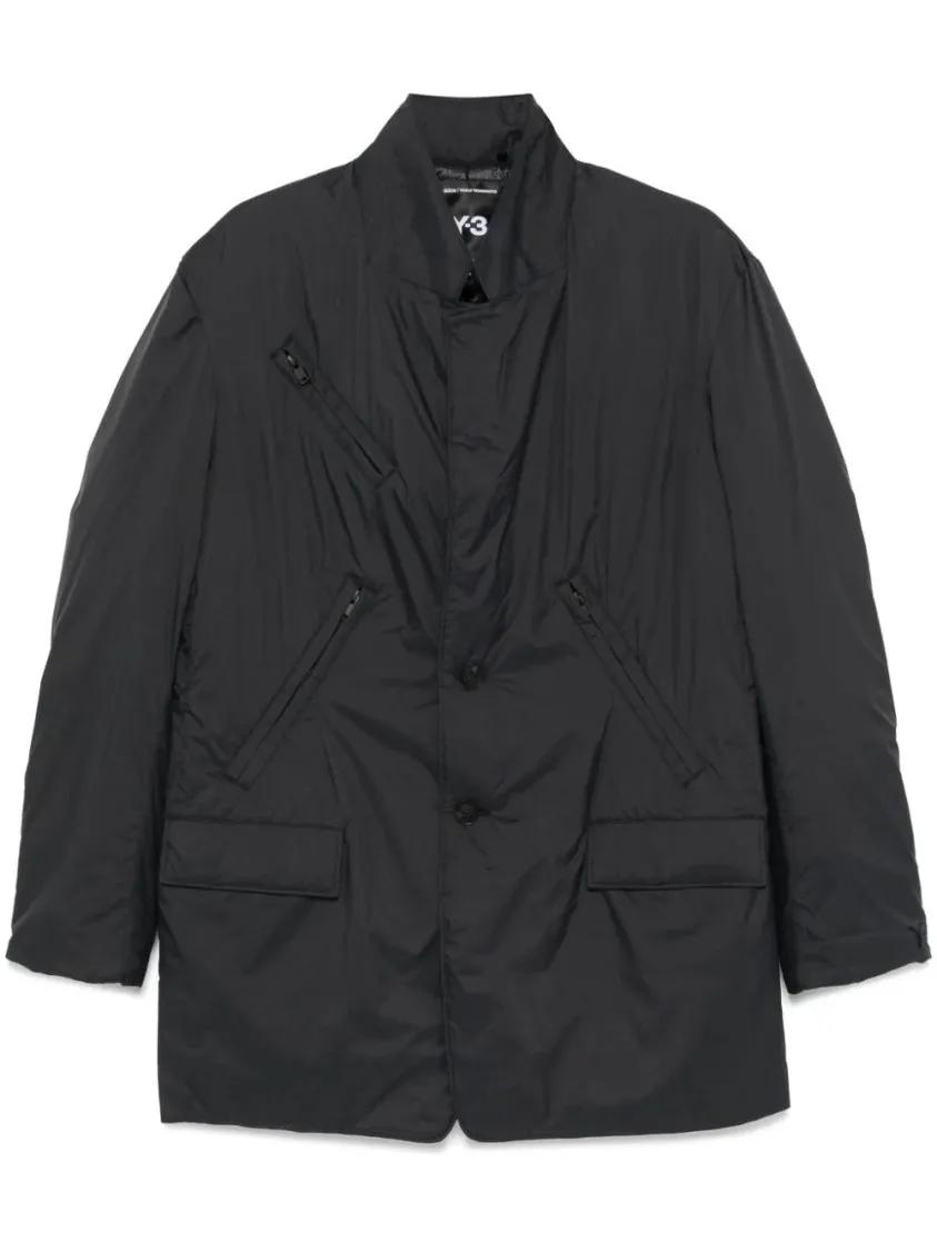 Y-3 - Multi-Pocket Padded Jacket - Größe L - schwarz