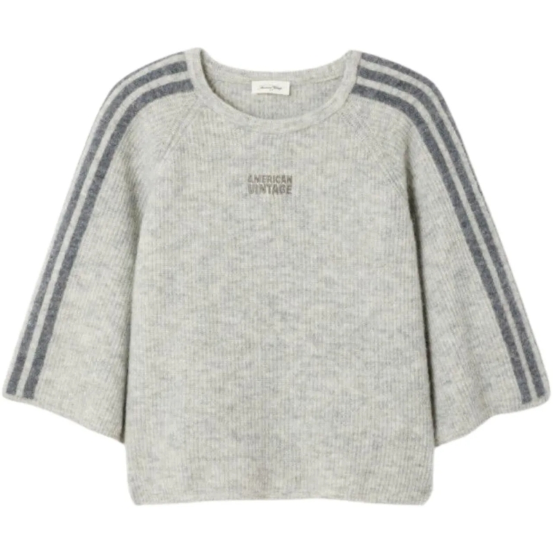 American Vintage  American Vintage Vitow Truien Grijs Vito18ne26 grau