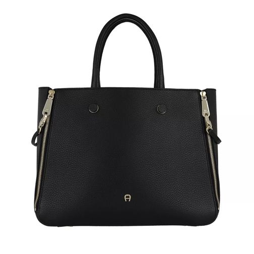 AIGNER Lea Handle Bag Black Rymlig shoppingväska
