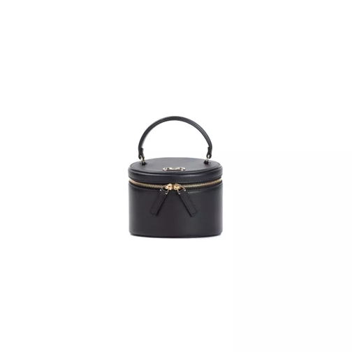 Valentino Black Leather Jewellery Box Black Crossbodytas