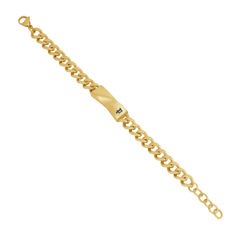 Police Armband Armband Contorto- Herrenarmband- Farbe: gold-  gold(Image 2)