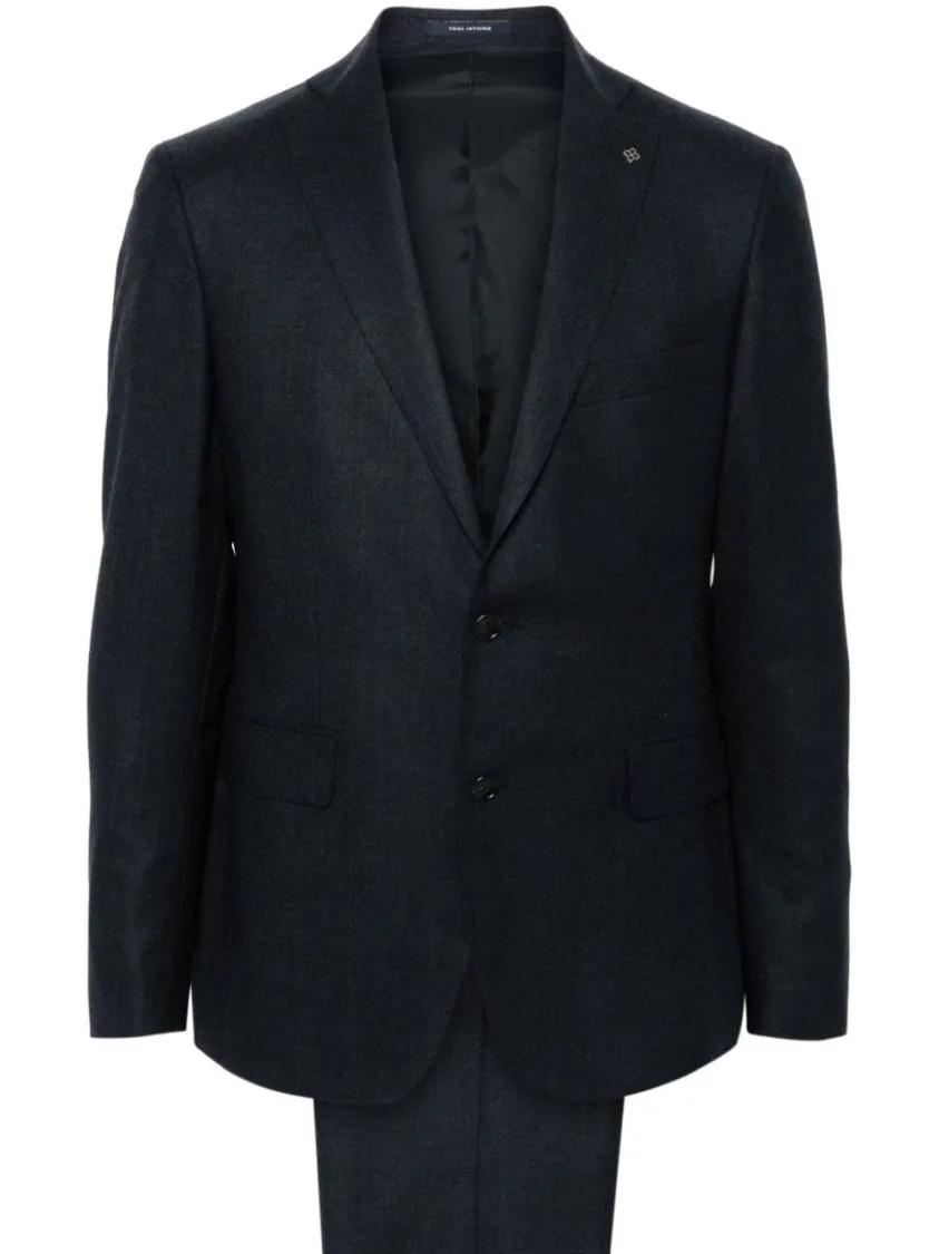 Tagliatore - Navy Blue Napoli Suit - Größe 50 - blau