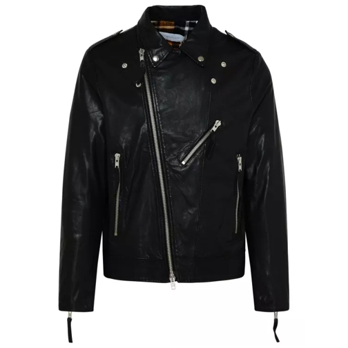 Bully Black Genuine Leather Jacket Black 