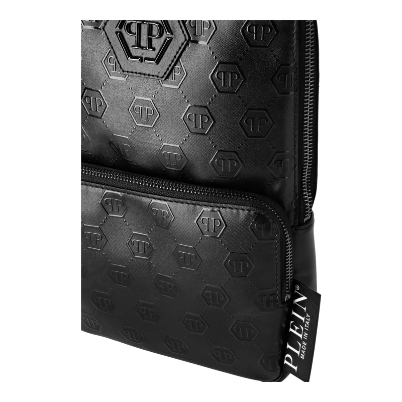 Philipp Plein Schultertasche Kreuzkörper Monogram schwarz(Image 4)