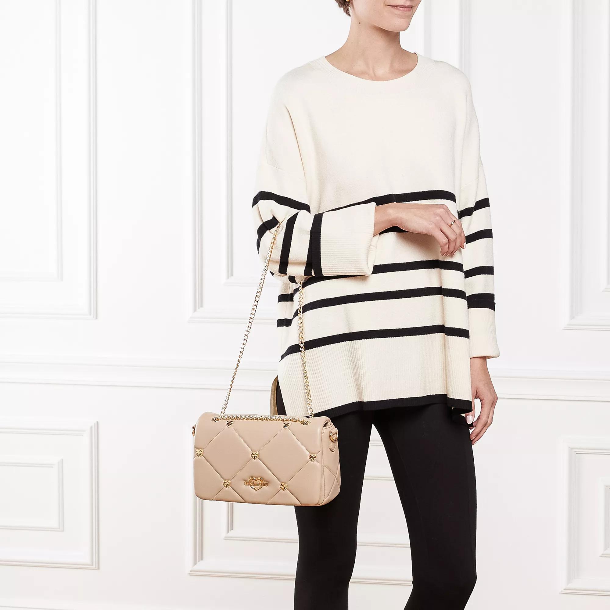 Love Moschino Totes & shoppers Jewel Heart in crème