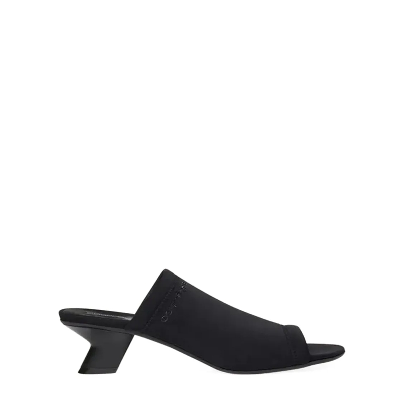 Courrèges Mules Wet Nappa Mules Black