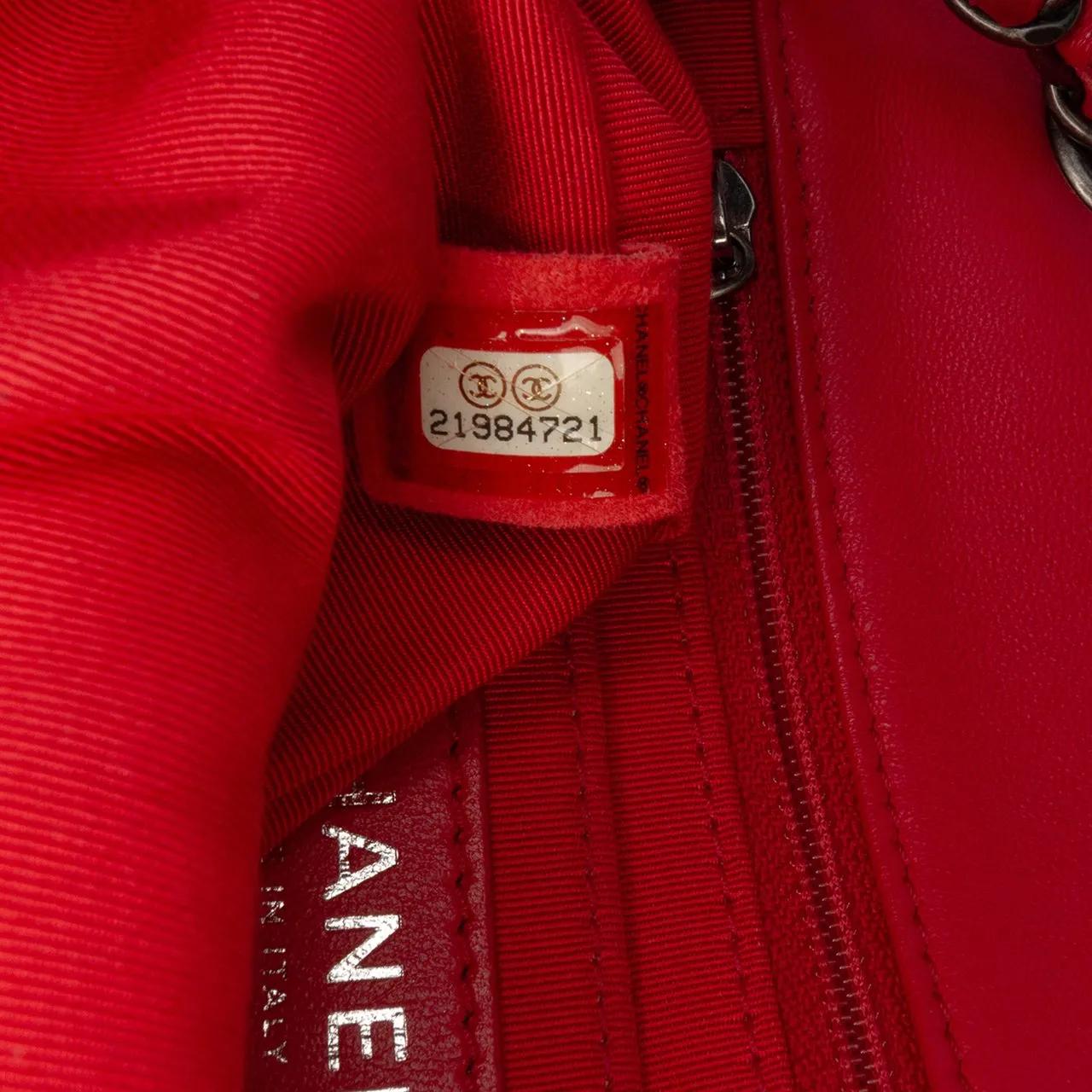 Thumbnail - Chanel Hobo Bags - Paris Seoul Mini Crochet Lambskin Flap - Gr. unisize - in Rot - für Damen