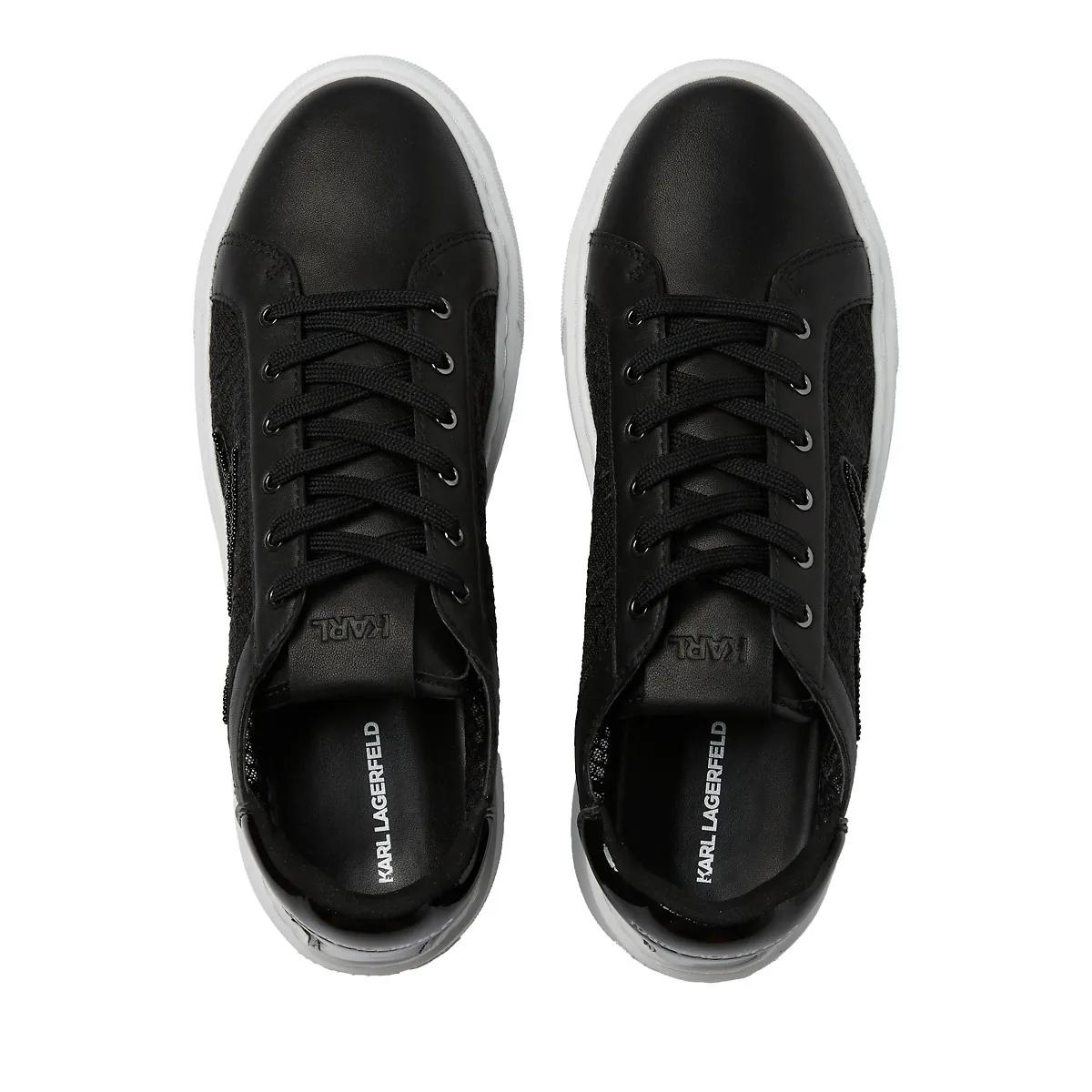 Thumbnail - Karl Lagerfeld Low-Top Sneaker - Maxi Kup Autograph Lace Lo - Gr. 39 (EU) - in Schwarz - für Damen