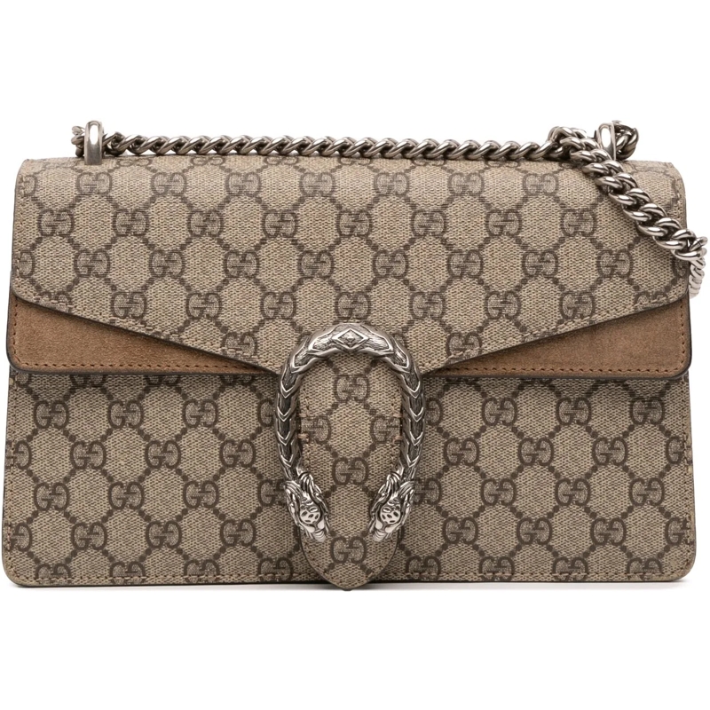 Gucci Sac à bandoulière Medium GG Supreme Dionysus Shoulder Bag braun