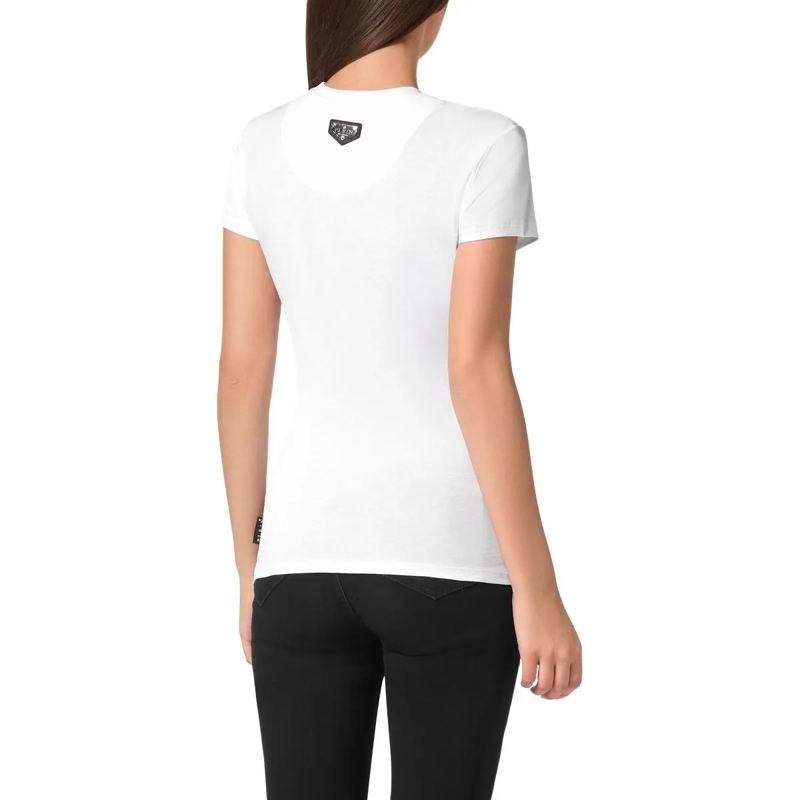 Philipp Plein T-Shirt T-Shirt Slim Fit weiss(Image 4)