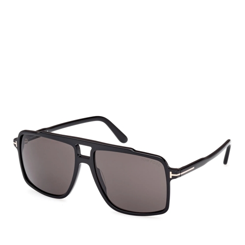 Tom Ford Sunglasses Kemp shiny black