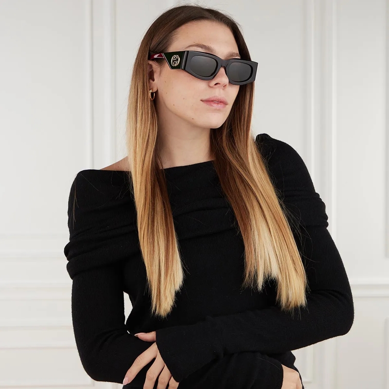 Gucci Sonnenbrille GG1664S-002 Havana-Red-Green(Image 2)