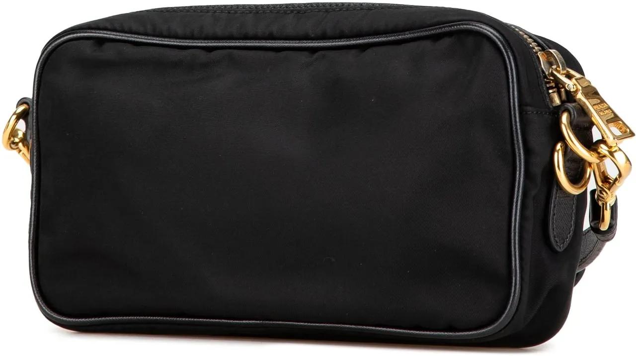 Prada Hobo bags 2000-2023 Small Tessuto Front Pocket Camera Bag in zwart