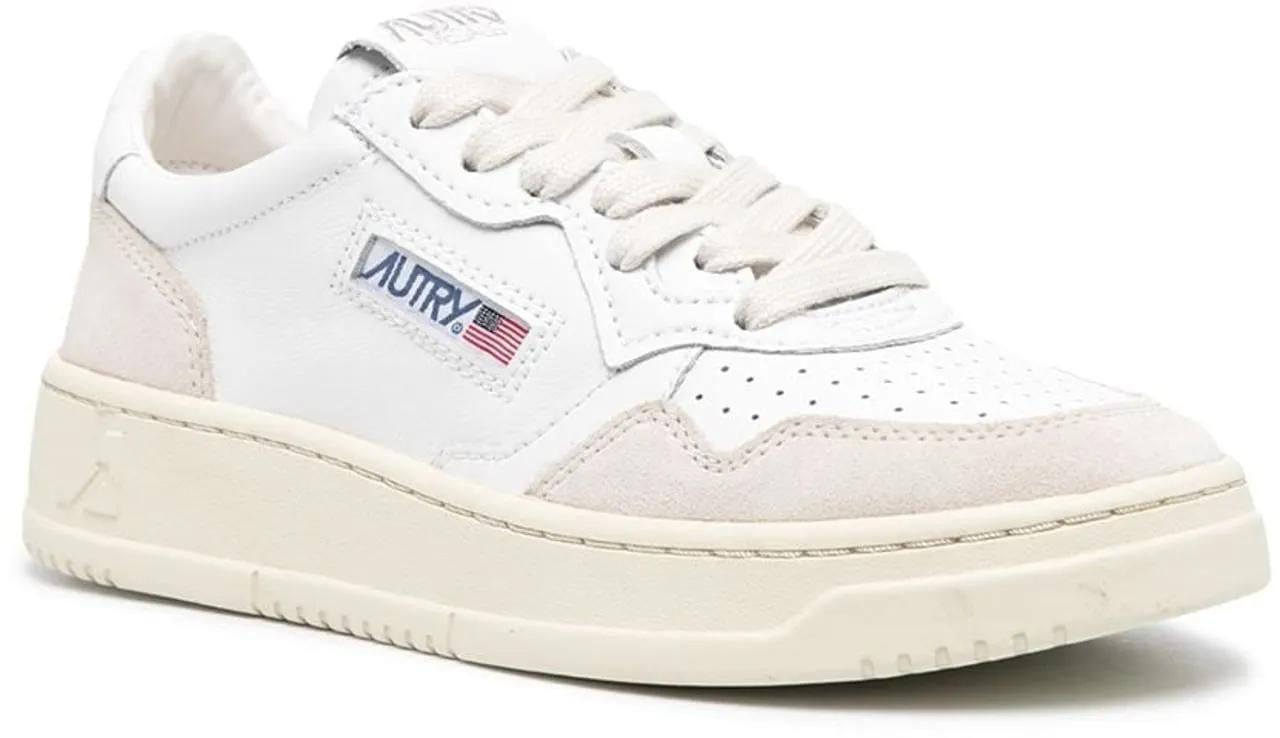 Thumbnail - Autry Low-Top Sneaker - Low-Top White Sneakers Crafted From Smooth - Gr. 36 (EU) - in Weiß - für Damen
