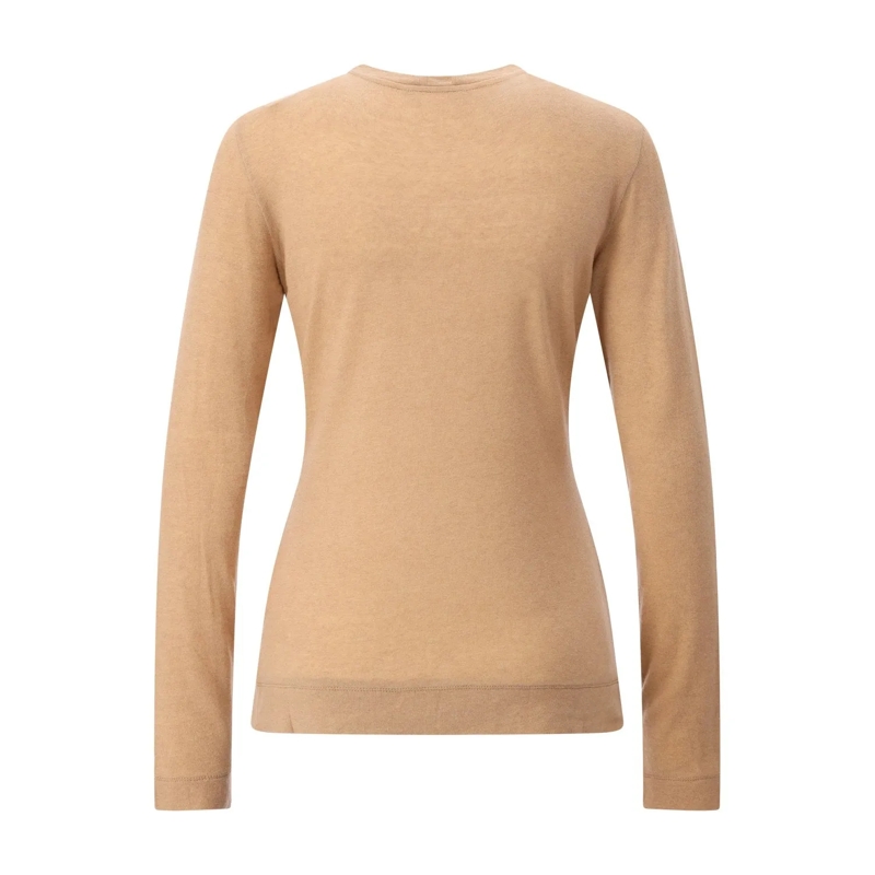 windsor. T-Shirt Leichtes Langarmshirt Braun(Image 3)