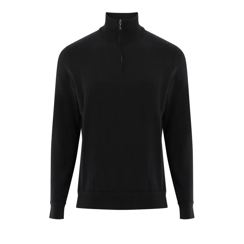 VAN LAACK  Pullover Uni schwarz