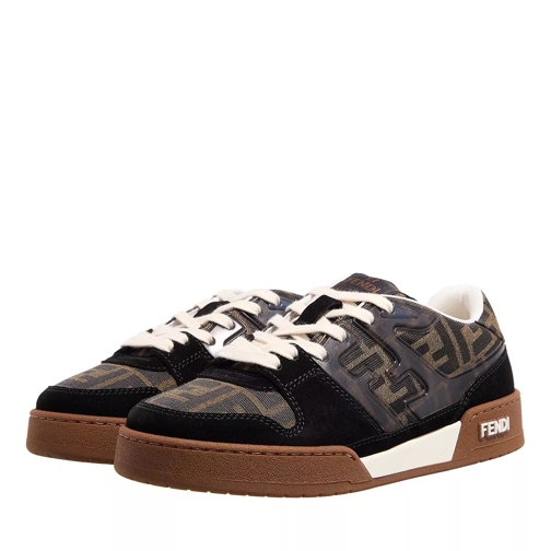 Fendi Low Top Match Sneaker  Nero / Tabac Low-Top Sneaker