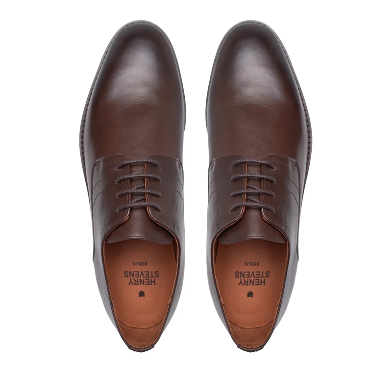 Henry Stevens Chaussures à lacets Schnürer Wallace PD dunkel-braun(Image 4)